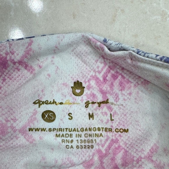 Spiritual Gangster Ombré Snake Print Leggings - Picture 3 of 3